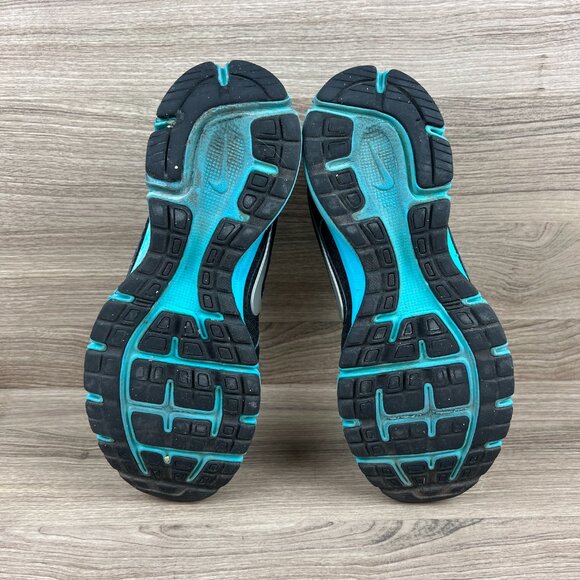 Nike Air Relentless Black Blue Running Shoe - Picture 7 of 8